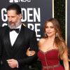Sofía Vergara y Joe Manganiello en la alfombra roja de los Golden Globes Awards 2020 a lo mejor del cine, la televisión y y el digital media/Los Angeles, 5 de junio 2020.