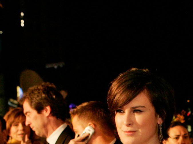 Bruce Willis posa con sus hijas Rumer, Tallulah Belle y Scout LaRue en 2004.