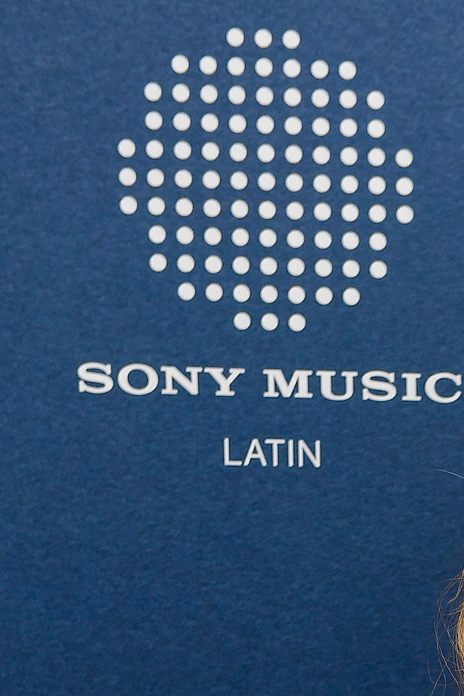 Shakira en el lanzamiento de su álbum