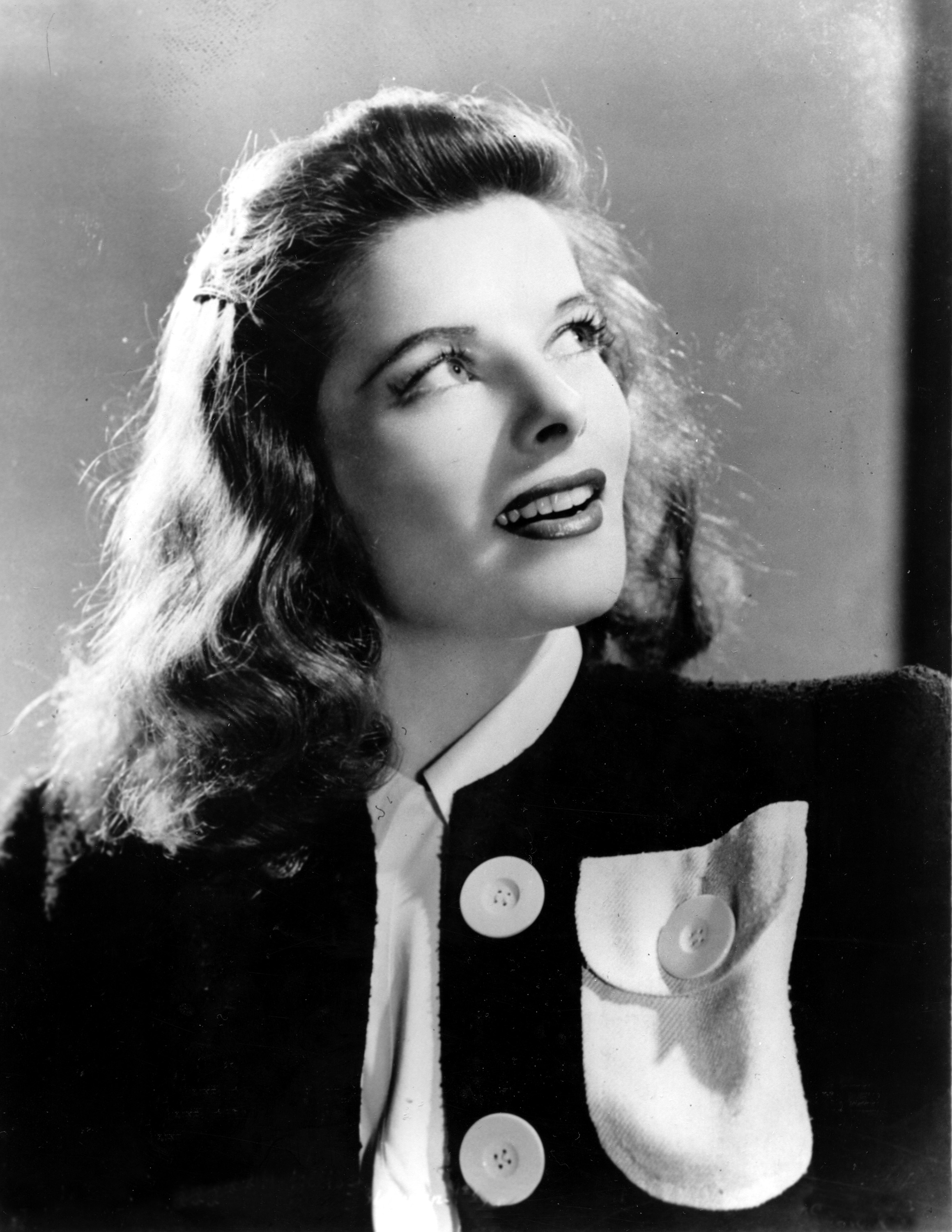 La actriz Katharine Hepburn en una fotografía de 1941.