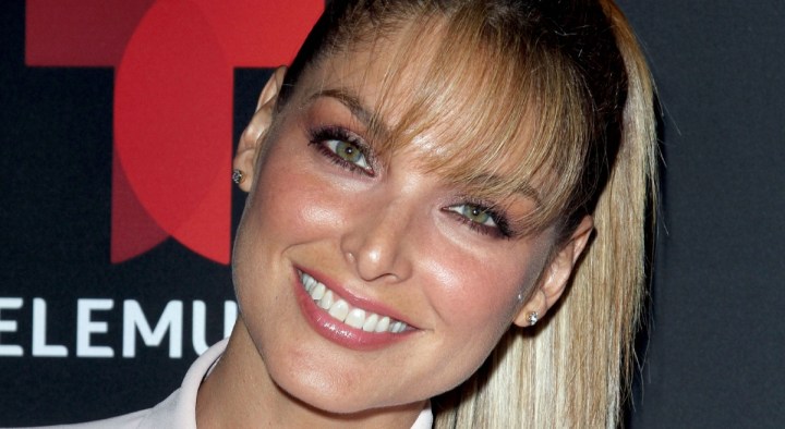 Blanca Soto encabezó con Samantha Siqueiros e Iván Sánchez, entre otros, la teleserie "No te Puedes Esconder" (Telemundo)/Los Ángeles, 17 de septiembre 2019.