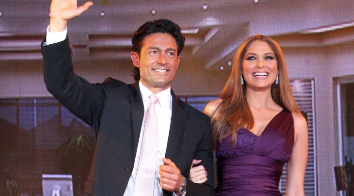 Blanca Soto y Fernando Colunga protagonizan la telenovela "Porque el Amor Manda", que presentó a su elenco estelar e inicia transmisiones la próxima semana por Televisa/Monterrey, Mx, 4 de octubre 2012.