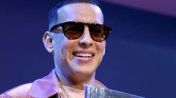 Daddy Yankee celebró su primer billón de streams en las plataformas digitales, durante en las conferencias de Latin Billboard previas a los premios de mañana/Miami, 22 de septiembre 2021.