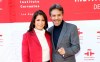 Eugenio Derbez y Alessandra Rosaldo en la inauguración del Instituto Cervantes en Los Ángeles, dedicado a la difusión de la cultura y las artes, por su Majestad la Reina Doña Letizia/Los Ángeles, 13 de diciembre 2022.