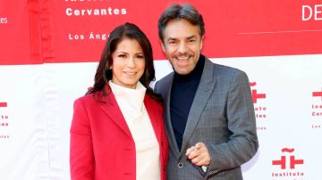 Eugenio Derbez y Alessandra Rosaldo en la inauguración del Instituto Cervantes en Los Ángeles, dedicado a la difusión de la cultura y las artes, por su Majestad la Reina Doña Letizia/Los Ángeles, 13 de diciembre 2022.