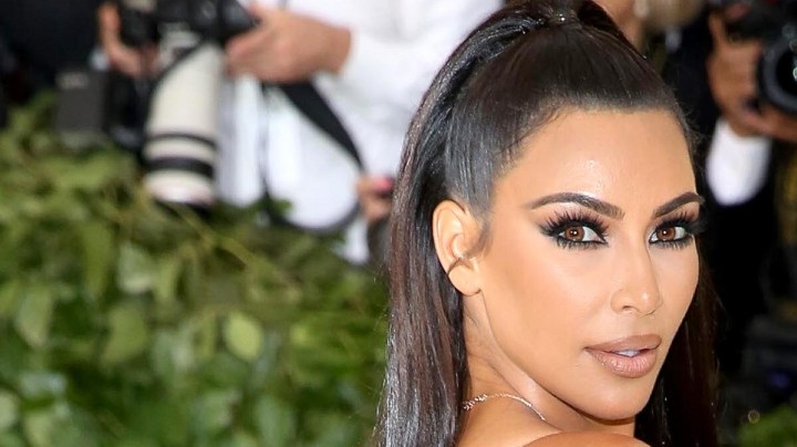 Kim Kardashian en la alfombra roja de la MET Gala 2018, con los mejores exponentes de la moda y el diseño que se reúnen anualmente en el Museo Metropolitano de Nueva York/Nueva York, 8 de mayo de 2018.