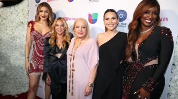 Migbelis Castellanos, Adamari López, la Dra Nandy, Karina Banda y Amara la Negra se divierten en el cóctel de presentación de "Desiguales" (Univision), nuevo talk show en el que participarán aportando su opinión sobre los temas relevantes del día, a partir de la próxima semana en Estados Unidos/Miami, 13 de febrero 2024.