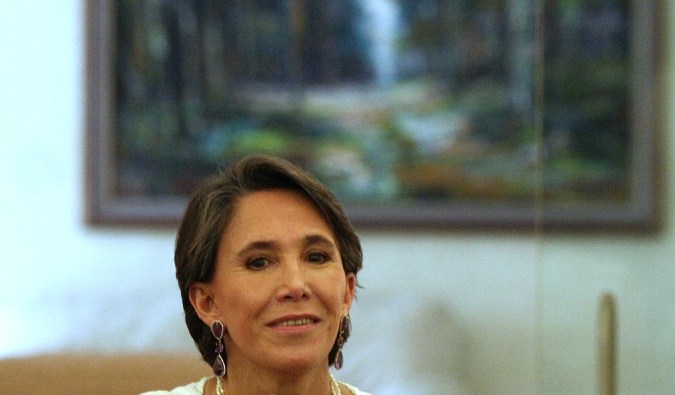 Roberto Gómez Bolaños "Chespirito" y Florinda Meza en el anuncio del regreso de la obra "11 y 12"/México, 09 de Junio, 2007.