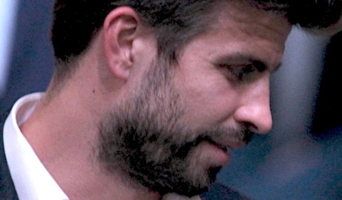 Shakira y Gerard Piqué en la final de la Copa Davis entre España y Canadá, en la que Rafael Nadal terminó por darle su sexto trofeo a la Furia Roja/Madrid, 24 de noviembre 2019.