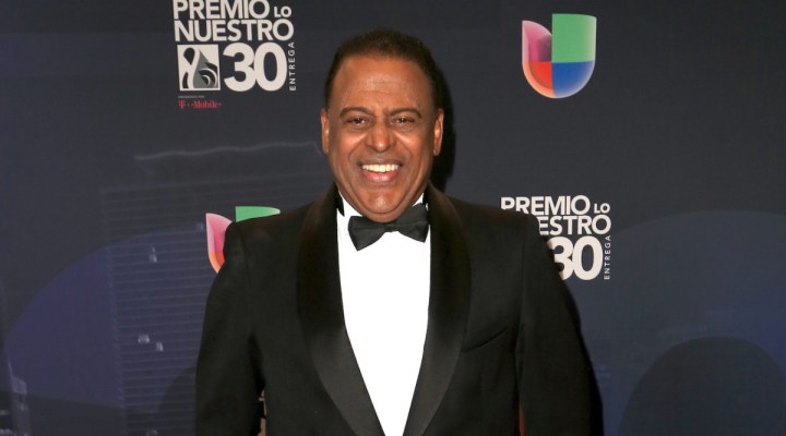 Wilfrido Vargas en el backstage del 30 aniversario de Premio Lo Nuestro/Miami, 22 de febrero 2018.