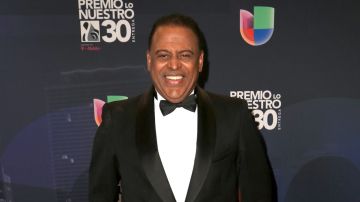 Wilfrido Vargas en el backstage del 30 aniversario de Premio Lo Nuestro/Miami, 22 de febrero 2018.