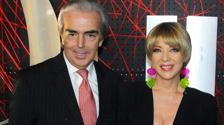Lorenzo Lazo y Edith González a casi un mes de que la actriz falleciera.