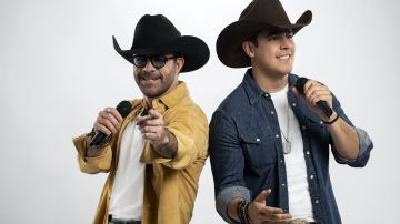 Eduardo Capetillo y Eduardo Jr. participan en 'Juego De Voces'.