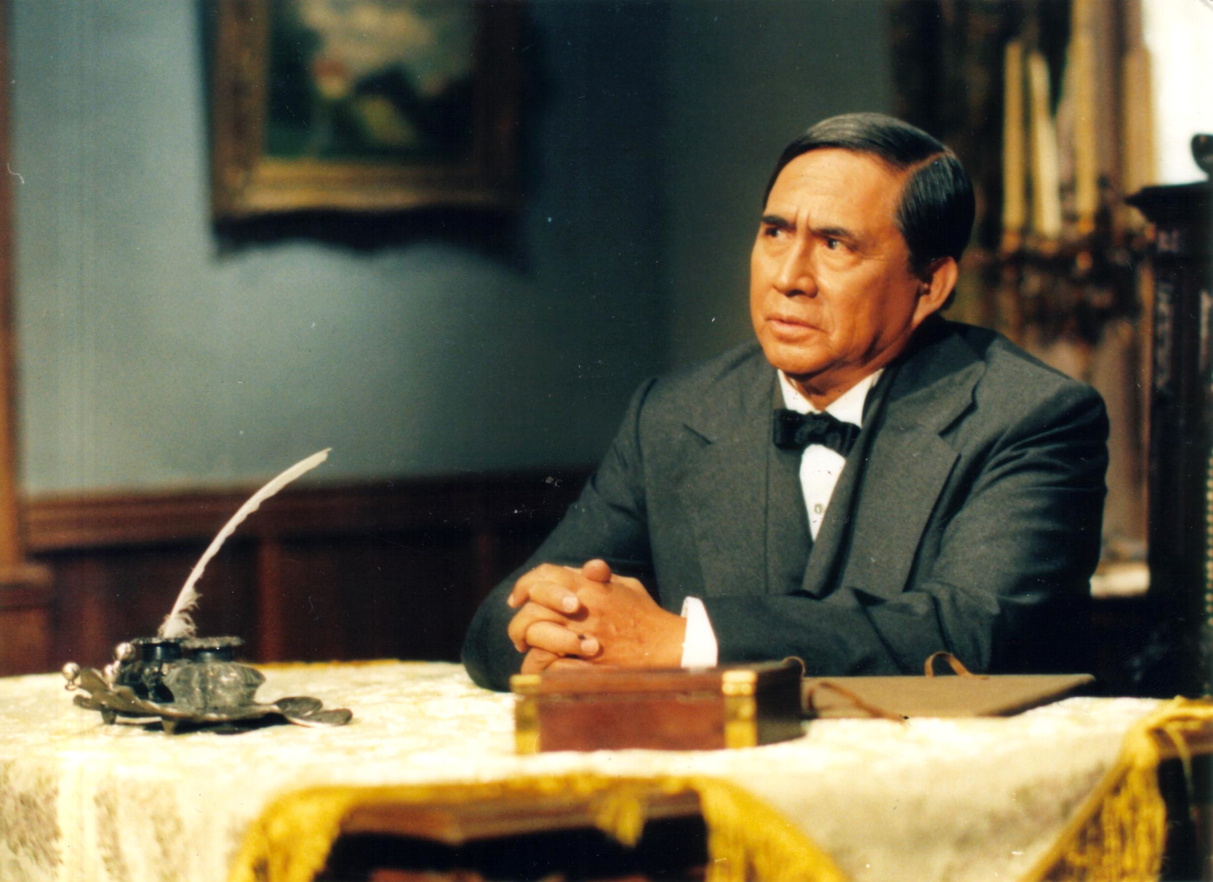 Ernesto Gómez Cruz, en la telenovela 'El Vuelo del Aguila', México, 1994.