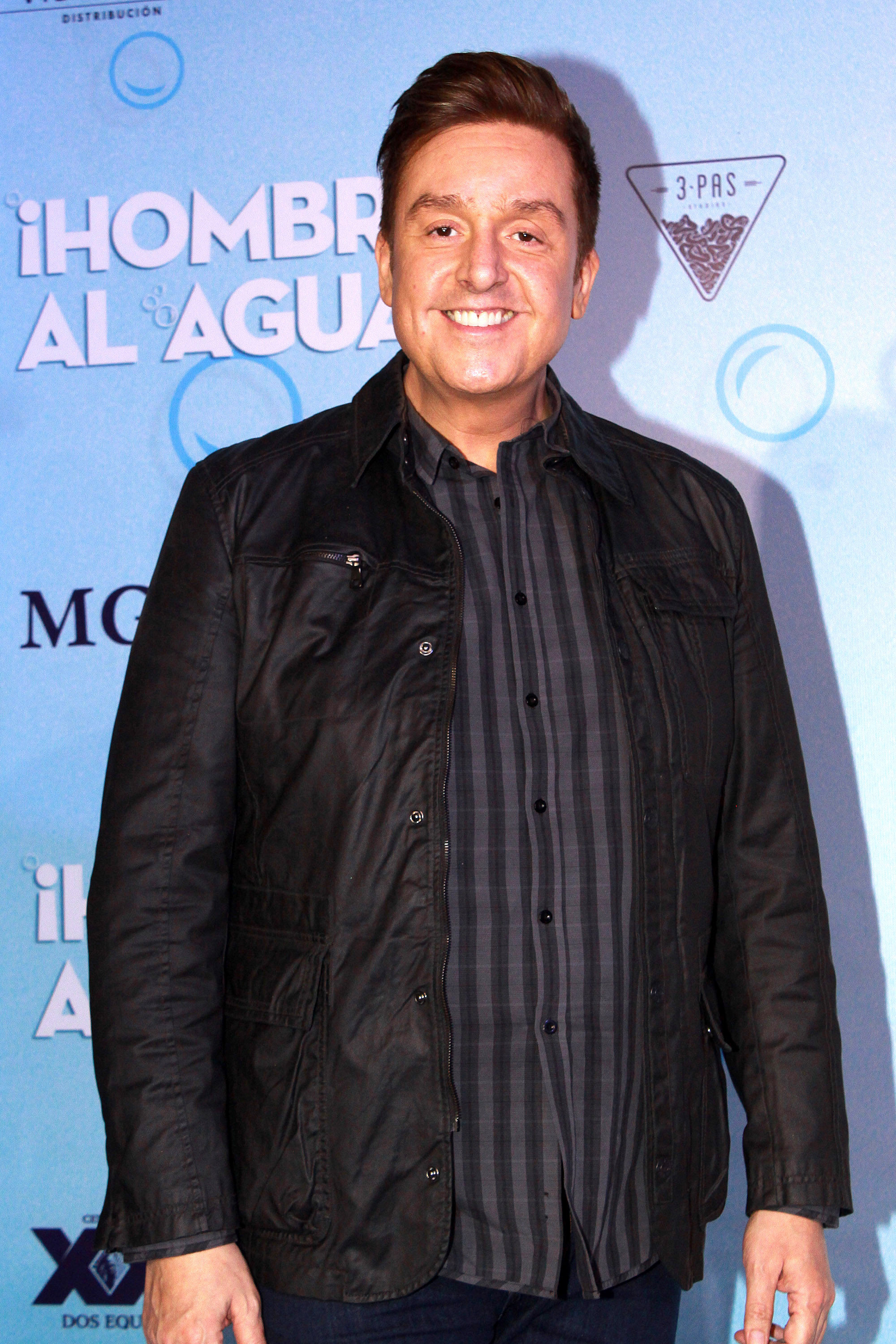 Daniel Bisogno en la premier la cinta "Hombre al Agua" (Overboard)/México, 8 de mayo 2018.