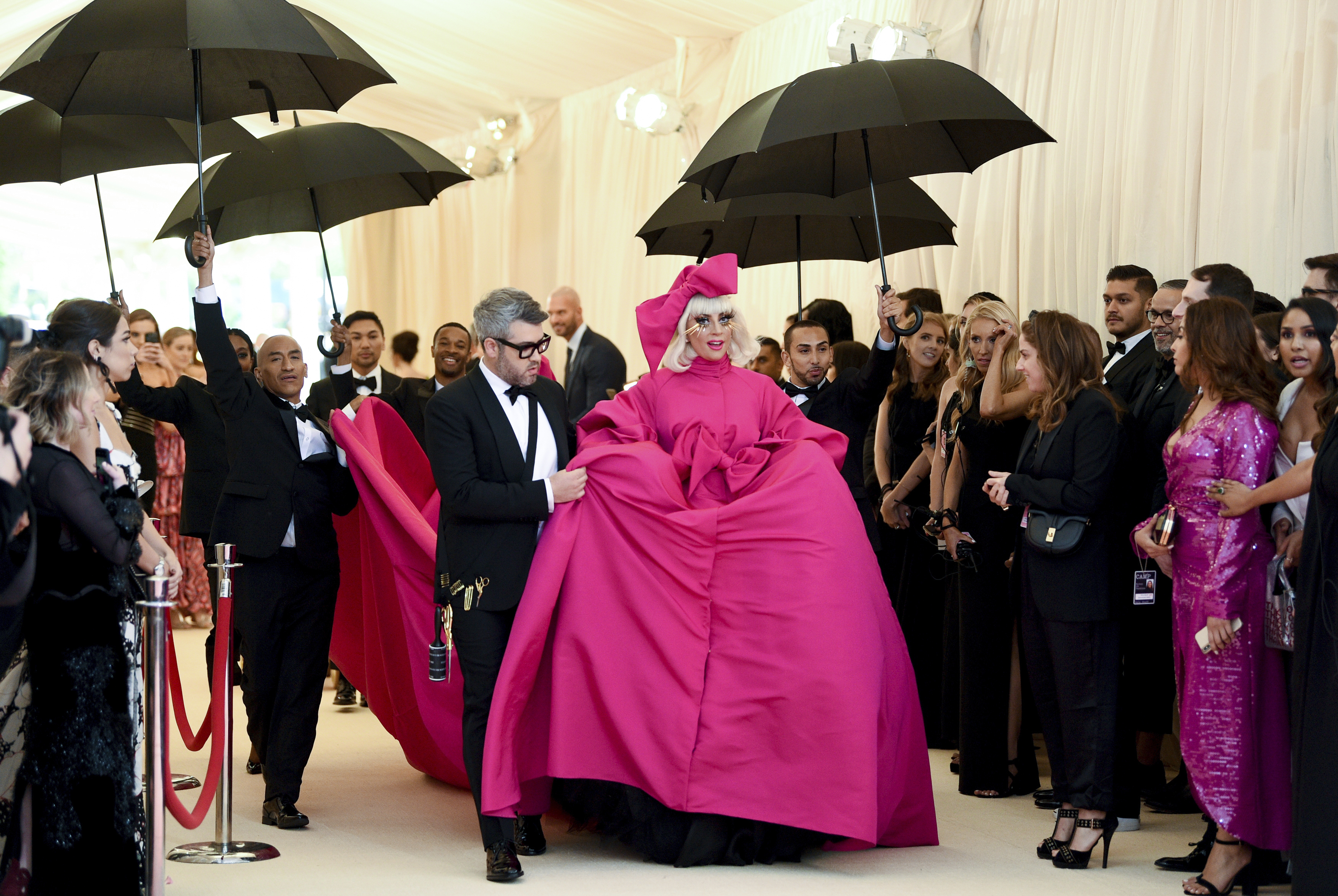 Lady Gaga en la MET Gala 2019.