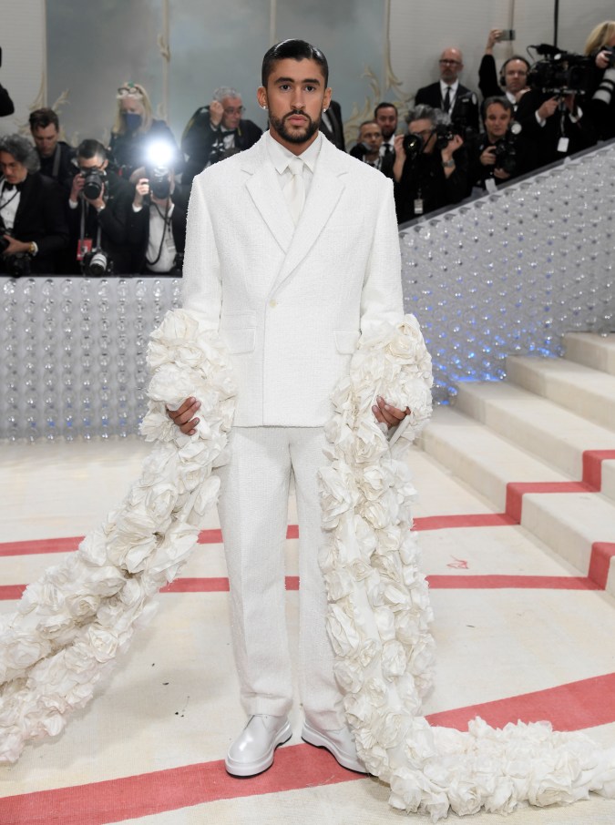 Bad Bunny en la MET Gala 2023.