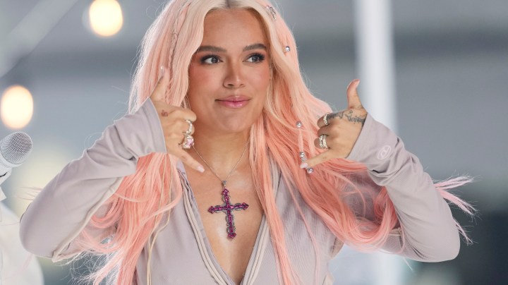 Karol G se encuentra entre los primeros lugares de las artistas latinas smás escuchadas.