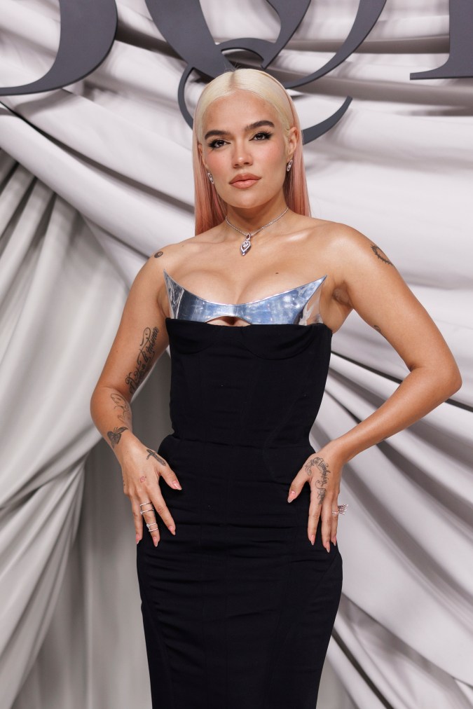 Karol G en la ‘Gala Business of Fashion 500’ en la ciudad de París, Francia, en septiembre de 2023.