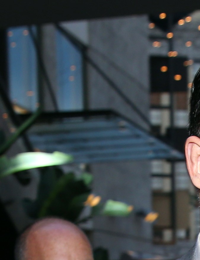 Joe Manganiello y Sofía Vergara llegando al estreno de ‘Jurassic World’ en Los Ángeles en el Dolby Theatre. 22 de noviembre de 2015.