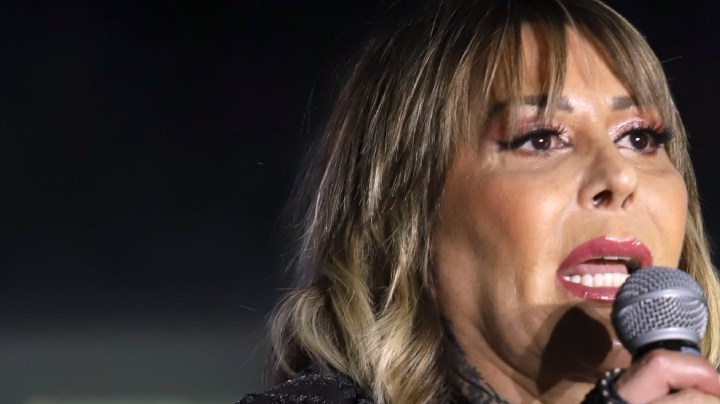 Alejandra Guzmán en el anuncio de concierto, el cual se llevó a cabo en la Arena Ciudad de México/México, 17 de marzo 2022.