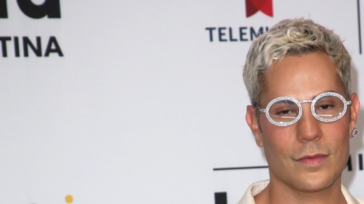 Christian Chávez en la alfombra de los Premios Billboard de la Música Latina/Miami, 5 de octubre del 2023.