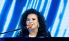 Lucerito Mijares en el segundo programa de "Juego De Voces", que se trasmite por Las Estrellas en México y por Univision para Estados Unidos. Fotos cortesía de la producción/México, 21 de abril 2024.