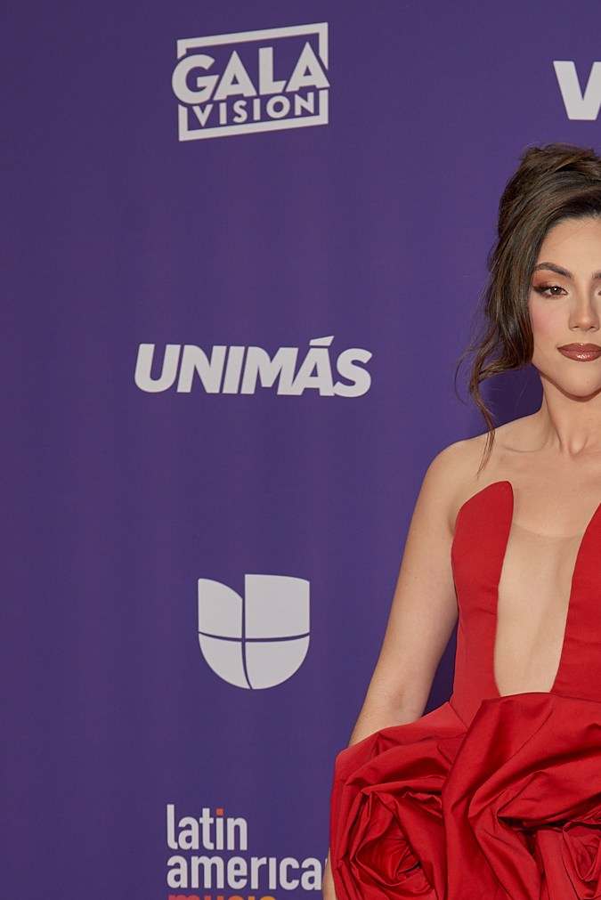 Yayis Villarreal en los Latin American Music Awards.