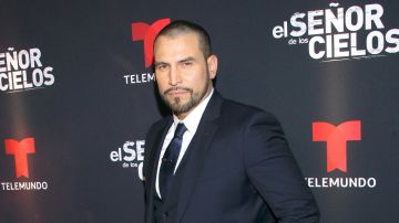 Rafael Amaya en la presentación de la novena temporada de "El Señor De Los Cielos" (Telemundo)/México, 1 de febrero 2024.
