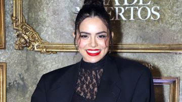 Samadhi Zendejas en la alfombra negra de Vogue Gala Día de Muertos para celebrar la cultura mexicana/México, 26 de octubre 2023.