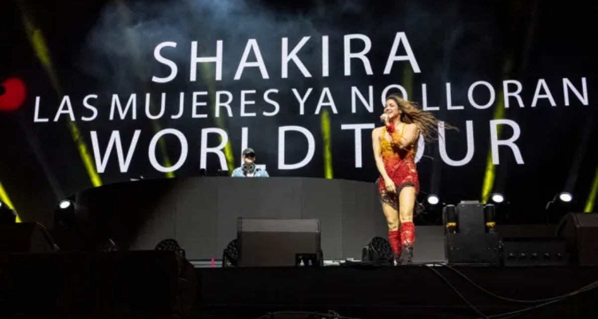 Shakira fue la invitada de Bizarrap durante el primer fin de semana del Festival de Música y Artes de Coachella Valley en el Empire Polo Club el viernes 12 de abril de 2024 en Indio, California