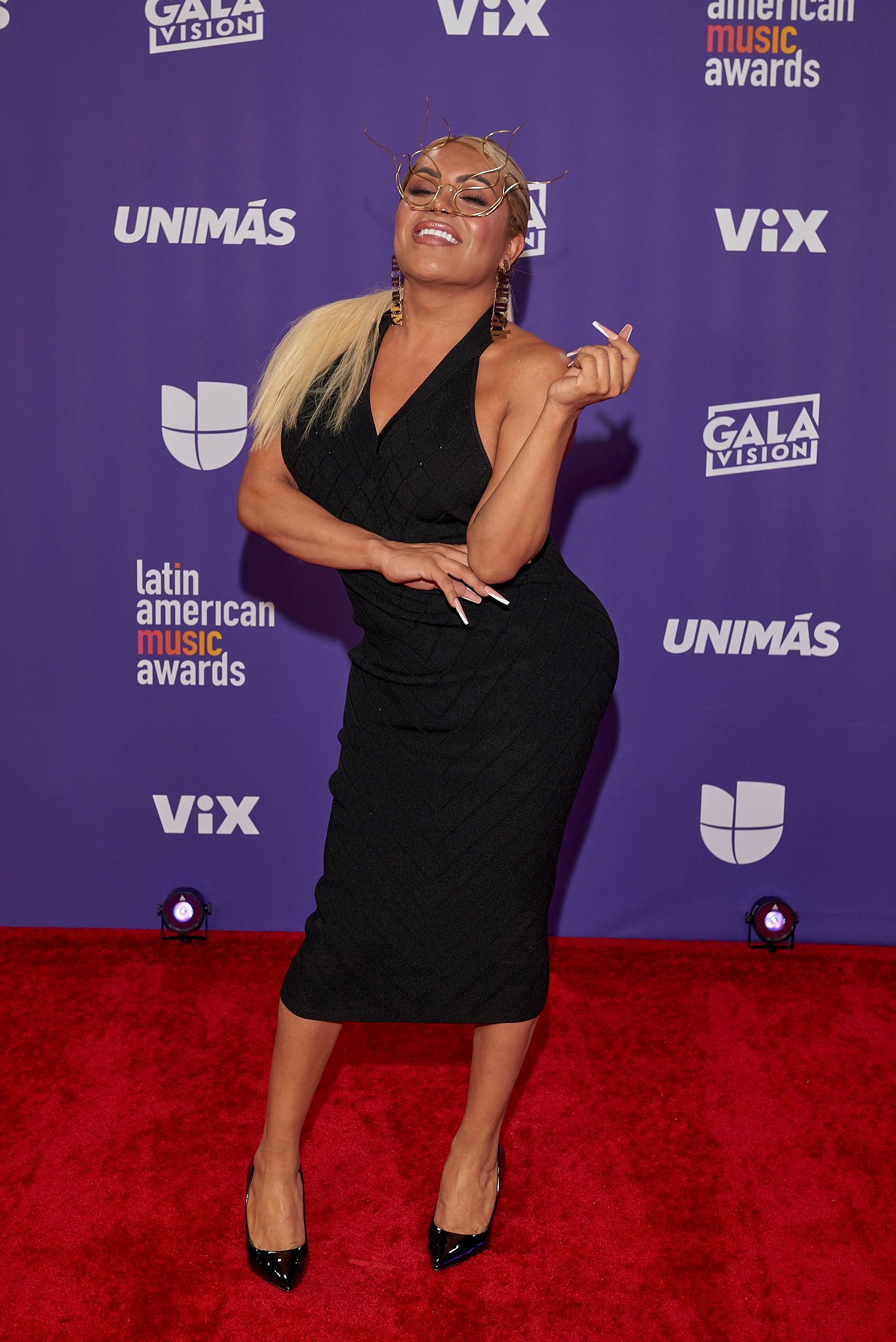 Wendy Guevara en los Latin American Music Awards.