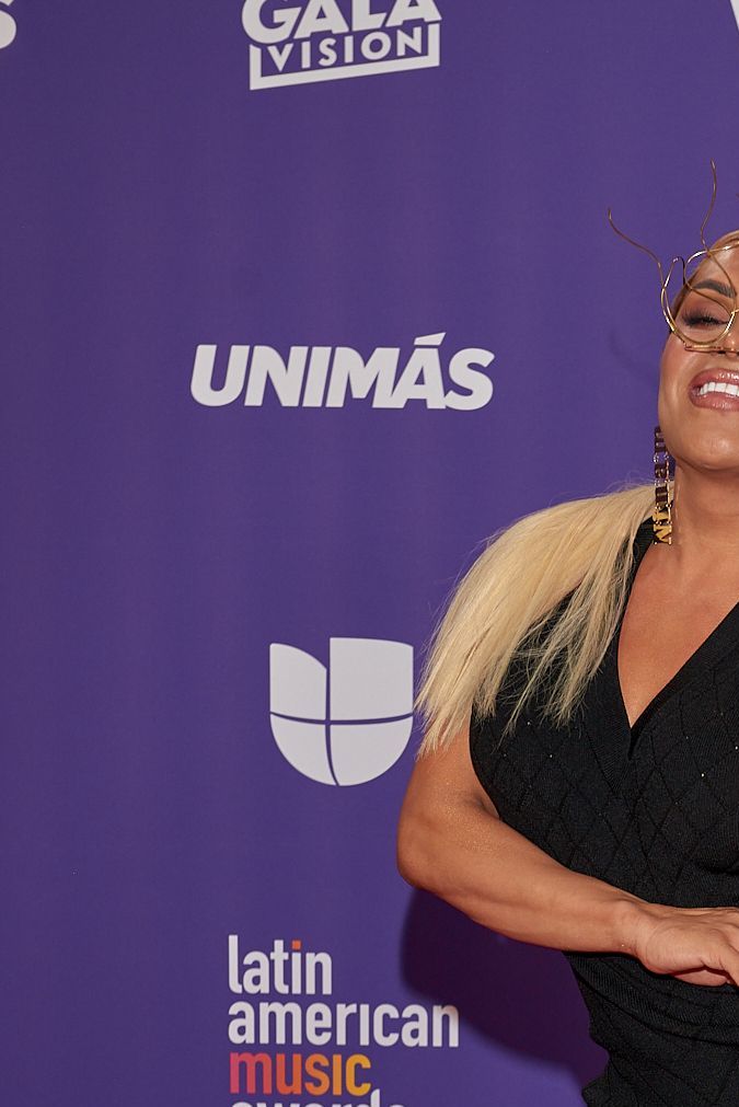 Wendy Guevara en los Latin American Music Awards.