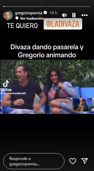 Gregorio Pernía apoya la salida de 'La Divaza'.