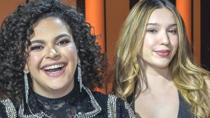Lucerito Mijares y Mía Rubín están participando juntas en el programa 'Juego de Voces'.