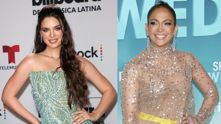 Nadia Ferreira y Jennifer Lopez mantienen una obsesión con los bolsos.