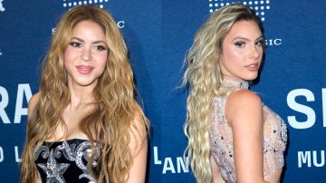 Shakira y Lele Pons estuvieron juntas en el lanzamiento de 'Las Mujeres Ya No Lloran'.