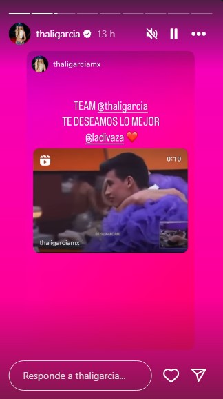 Thalía García apoya la salida de 'La Divaza'.