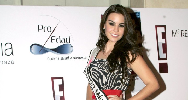 Cynthia de la Vega fue presidenta del Miss Universo México durante seis meses.