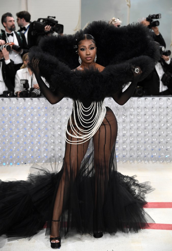 Yung Miami en la MET Gala 2023.