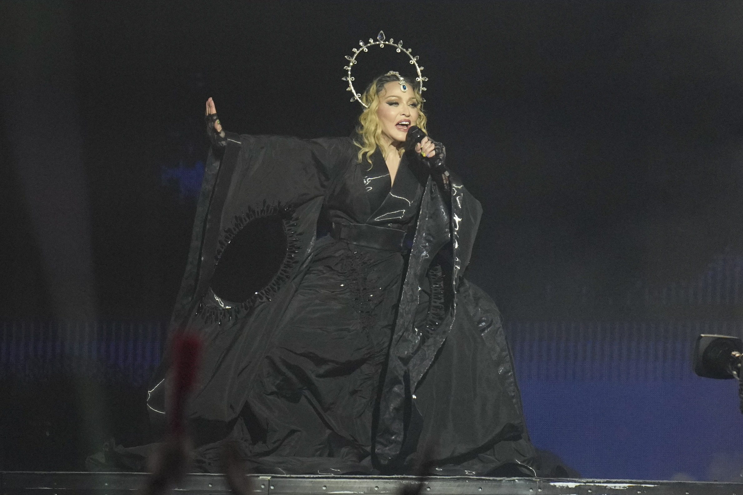 Madonna ofreció un multitudinario concierto gratuito en Río de Janeiro, Brasil.