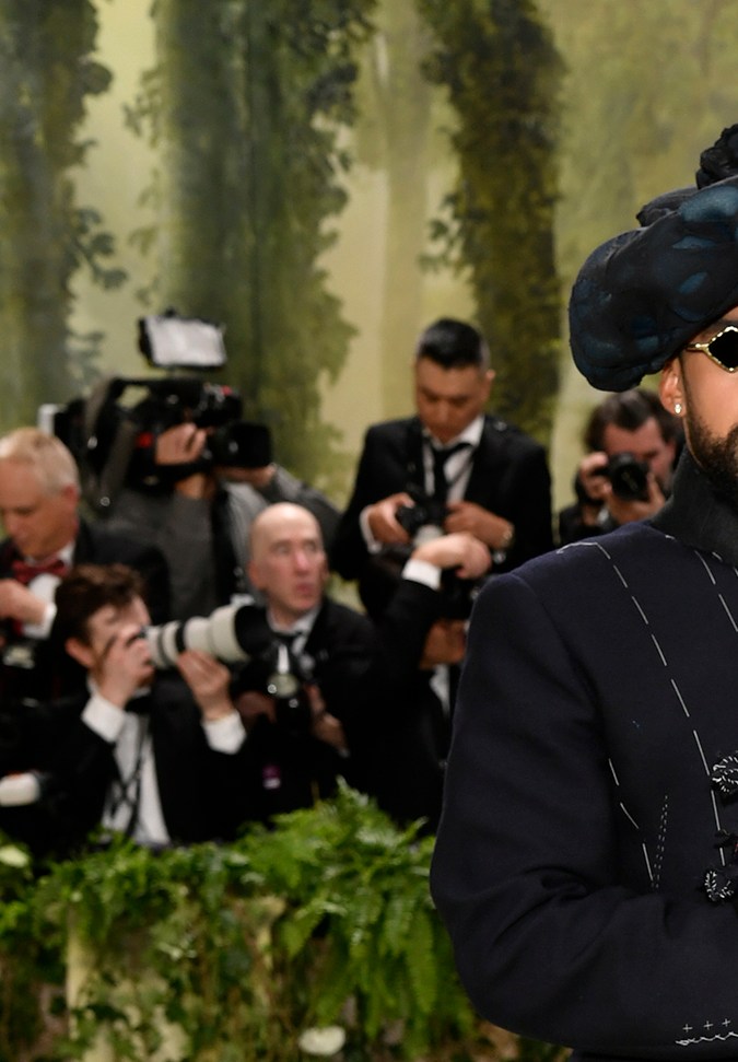 Bad Bunny fue uno de los anfitriones de la MET Gala 2024.