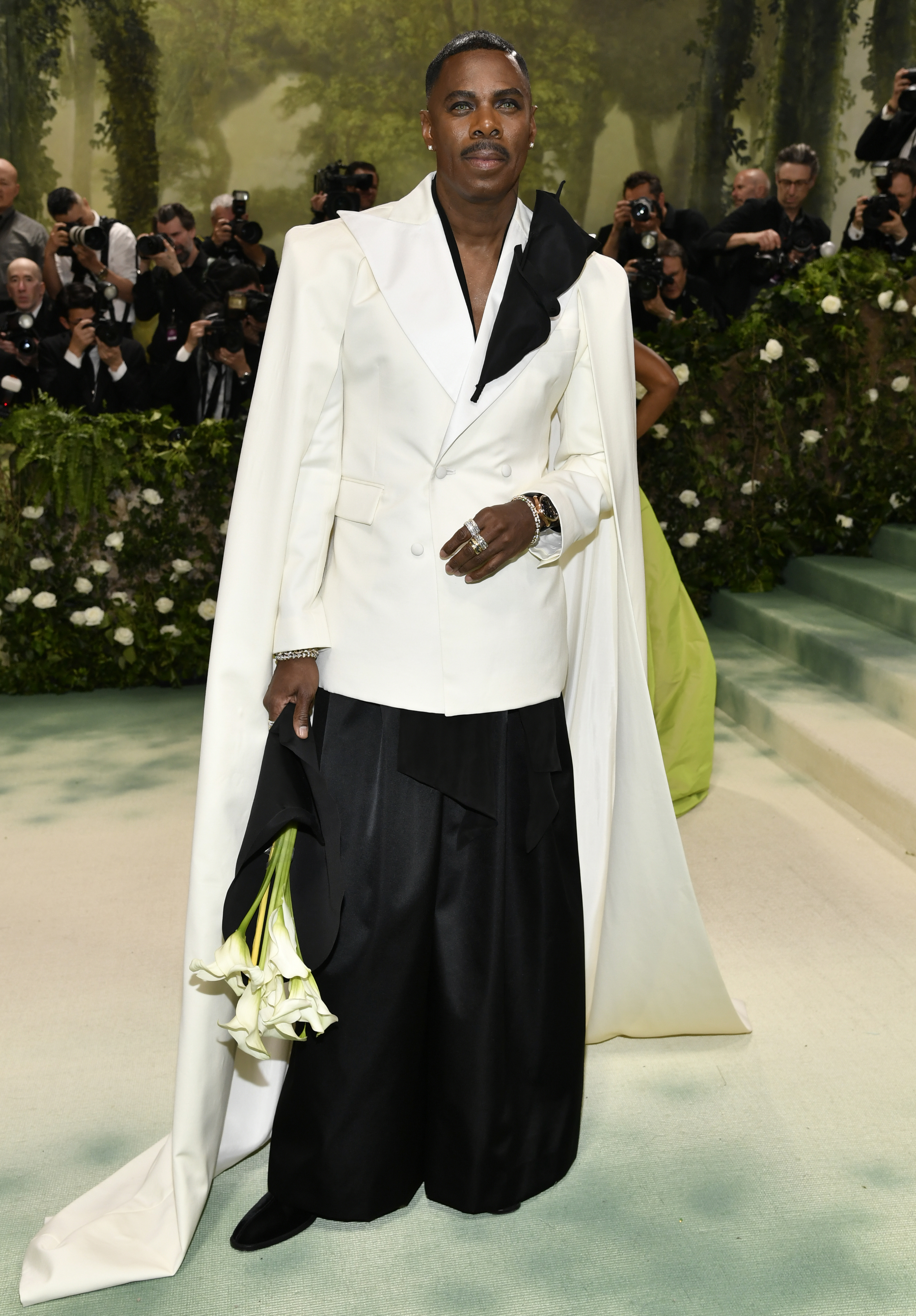 Colamn Domingo en la MET Gala 2024.