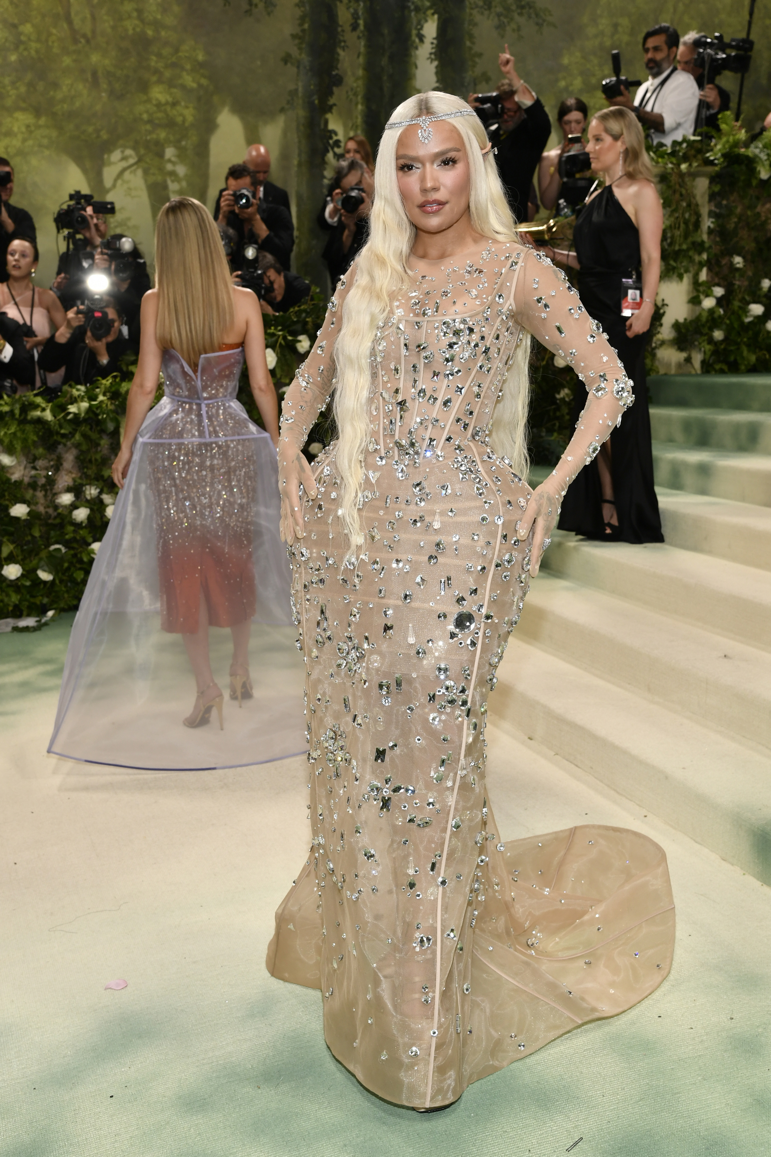 Karol G en la MET Gala 2024.