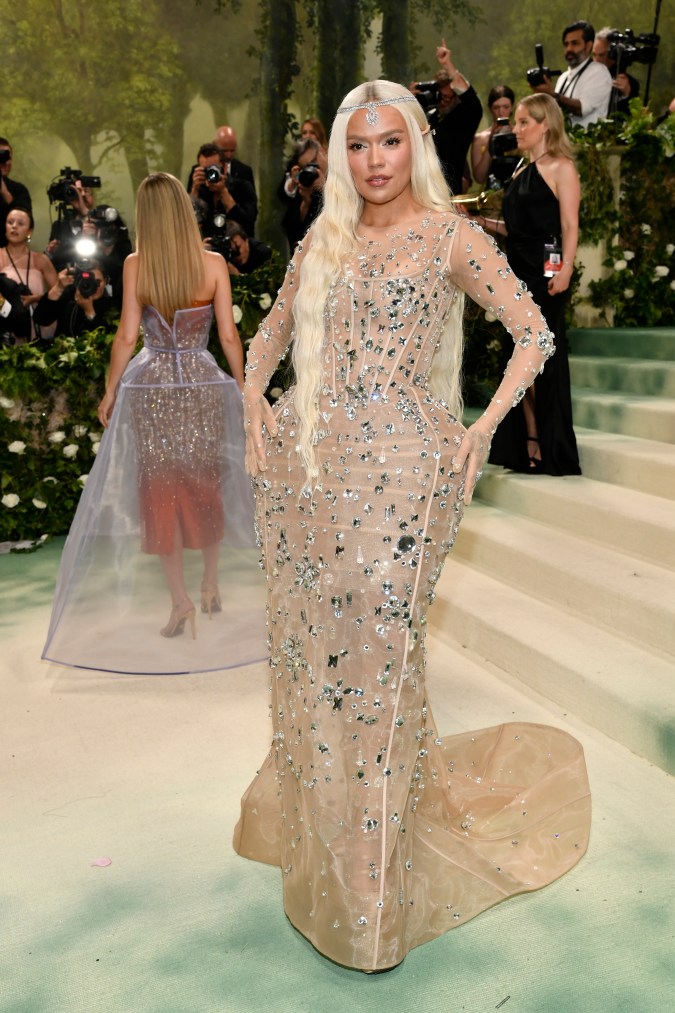 Karol G en la MET Gala 2024.