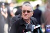 Robert De Niro en su discurso frente a la corte de Nueva York