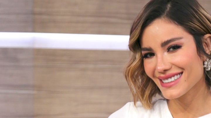 Aleska Génesis en el programa "En Casa con Telemundo" (Telemundo) detalles y anécdotas durante su paso por la cuarta temporada de "La Casa de los Famosos"/Miami, 21 de mayo 2024.
