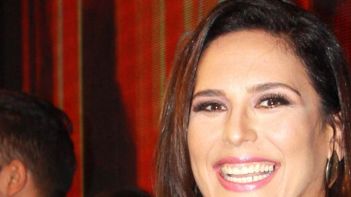 Angélica Vale en la presentación de la telenovela "Y Mañana Será Otro Día"/México, 11 de abril 2018.