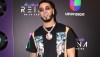 Anuel AA fue el juez invitado de la semana en la semifinal de "Reina de la Canción" (Univision)/Miami, 17 de noviembre 2019.