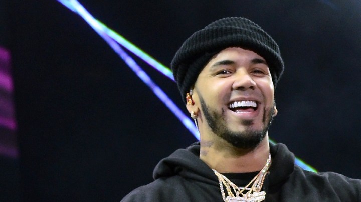 Anuel AA en el Coca Cola Flow Festival, celebrado en el Foro Sol/México, 24 de noviembre 2019.